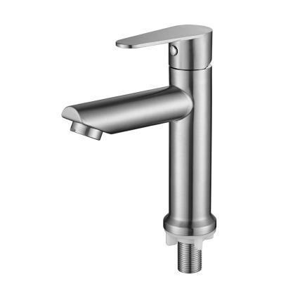 China New Modern SUS304 Stainless Steel Bathroom Cabinet And Kitchen Faucet for sale