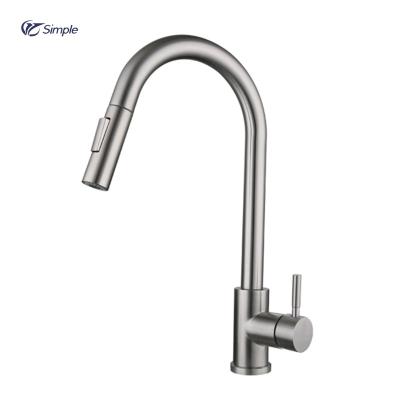 China Faucets Stainless Steel Sensor Faucet Mixer Tap Black Thermostatic Modern Automatic Touchless Sensor Kitchen Faucet for sale