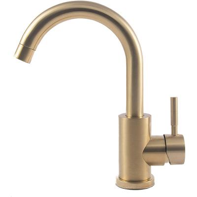 China Modern SUS304 Stainless Steel Bathroom Cabinet And Kitchen Faucet for sale