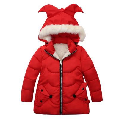 China Cute Baby Jacket Kids Cotton Cardboard Jackets Winter Girls Windproof Wholesale Outwear Clothes for sale