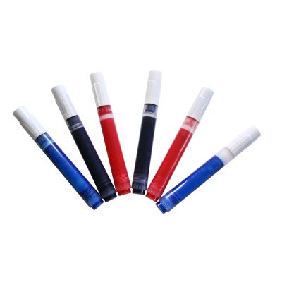 China Smoothly Writing Erasing Whiteboard Multicolor Water Based Liquid Dry Marker Pens Refillable Liquid Whiteboard Marker Pen for sale