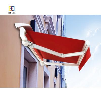 China Retractable Windproof Tent Balcony Retractable Roof Metal Roof Tent for sale