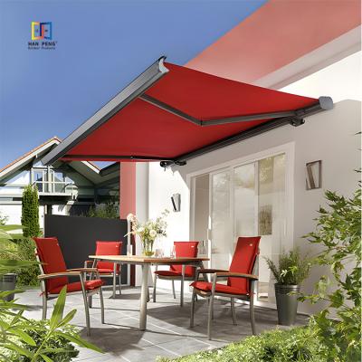 China Windproof Retractable Side Awning Cassette Tent Patio Canopy Customized Full Size for sale