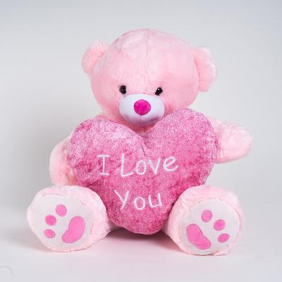 China Promotional Good Quality Gifts Pink Teddy Bear Plush Toy For Kids, Adult In Competitive Price for sale