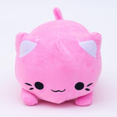 China Eco-Friendly Dinner Cat Shape Stuffed Plush Toy Soft Pillow Gift for Kids, Girls, Christmas Valentine for sale