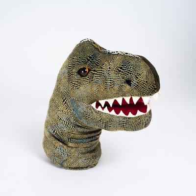 China Promotional gifts supply dinner realisticT-rex dinosaur hand puppet toy for kids in competitive price for sale