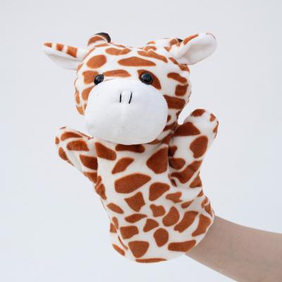 China Promotional Gifts Supply Realistic Plush Stuffed Hand Puppet For Boys Girls for sale