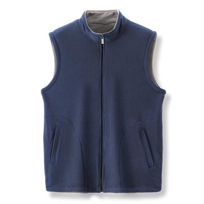 China 2021 autumn new Dong Niu double-sided sleeveless sports coat vest viable zipper jacket men's casual cardigan men's sleeveless coat SM01 for sale