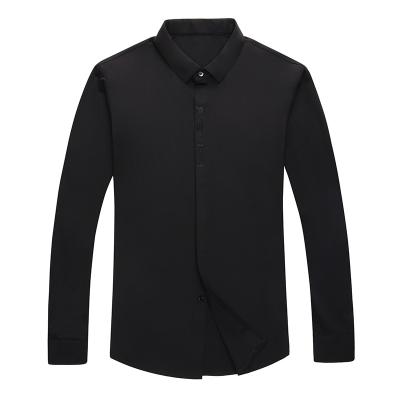 China 2021 Dong Niu factory drop men's diamond iron-free shirt men's wear wrinkle-free new long-sleeved shirt hot trend 820 for sale