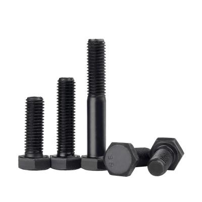 China 2021 Best Selling Black Stainless Steel Zinc Grade 4.8/8.8/10.9/12.9 DIN931 DIN933 Hex Head Bolt for sale