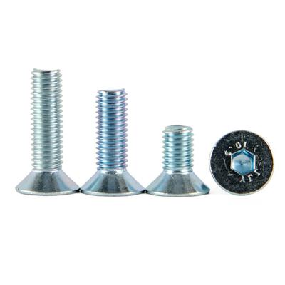 China 2020 Bestseller Grade din7991 8.8 Round 10.9 Hexagon GR12.9 Countersunk Socket Screws for sale