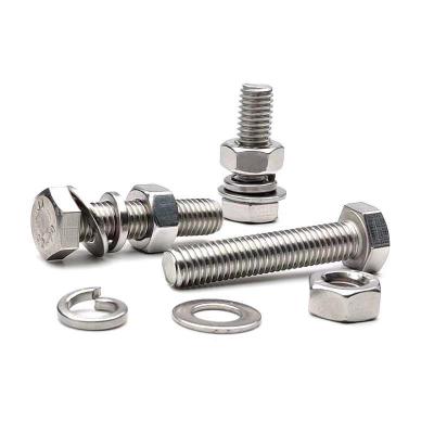 China Latest Wholesale High Precision Construction High Quality Custom Round Stainless Steel Hexagon Bolt for sale