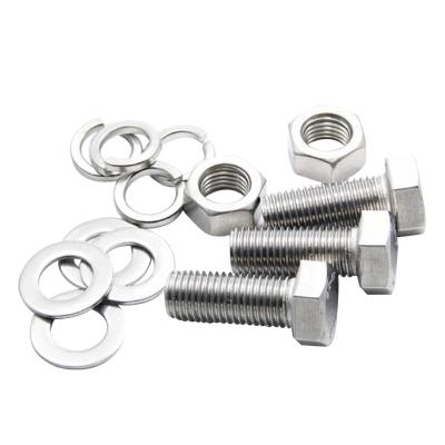 China Chinese Wholesale Distributors High Precision A2 70 Stainless Steel Custom Construction Bolt for sale