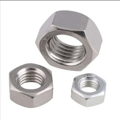 China Chinese Heavy Industry Manufacturer Hex Nut DIN934 Stainless Steel Hex Coupling Nut for sale