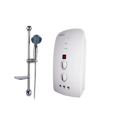 China Hotel Factory Price New Product 220V 5KW Instant Water Heater With Booster Pump for sale