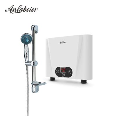 China 360 Degree Installation W55 Model Design Anlabeier China Brand New With 15 Years History Small Kitchen Instant Water Heater Shower for sale