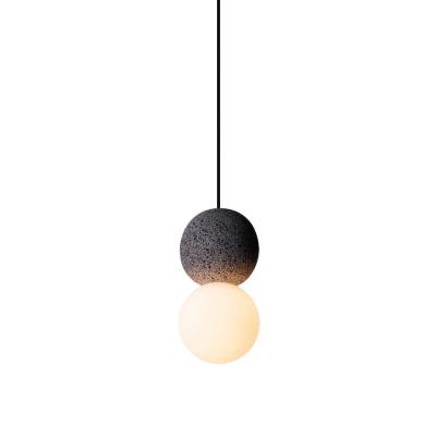 China Contemporary Modern Minimalist Glass Resin Small And Simple Chandelier Lighting Modern Hanging Pendant Lamp for sale