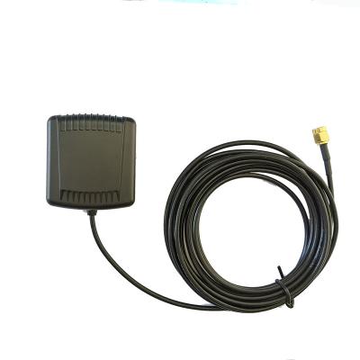 China Factory Boat Car Beidou GNSS Galileo Male Plug 40dB Multiband Active Antenna with Magnetic Base A3 for sale