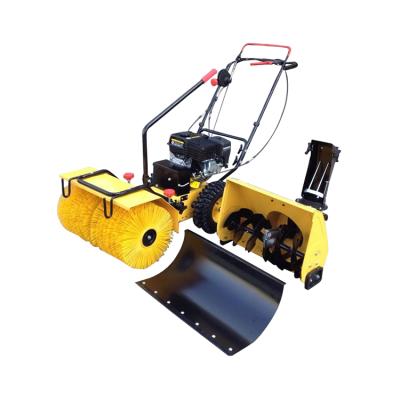 China Wholesale Price Car Snow Plow Machine Hand Push Roller Brush Sweeping Snow Plow for sale