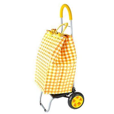 China Folding Unfolding Trolley Shopping Bags With Wheels Trolley Bag Canvas Foldable Shopping Trolley Shopping Bag for sale