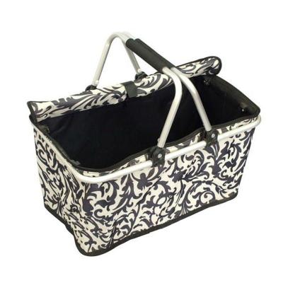 China Best Quality Eco-Friendly Folding Shopping Basket Chips Shopping Basket for sale