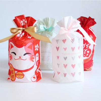 China Hot Selling Drawstring Candy Package Pouch New Luxury Cool Gift Bag Cookie Bag for sale