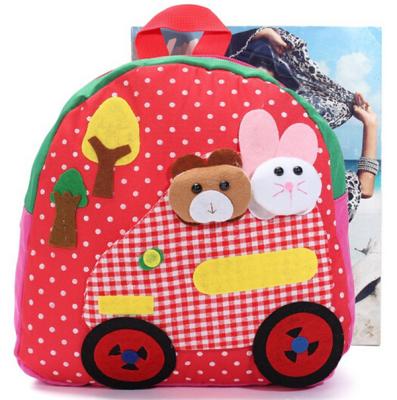 China Waterproof Warm Canvas Children School Bag For Kids Size Quality Baby Kindergarten School Bag Small Small for sale