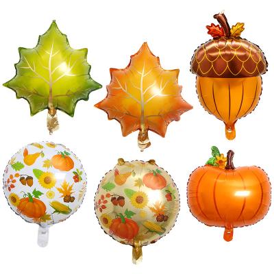 China Gift Toy New Thanksgiving Foil Balloon Thanksgiving Party Decoration Thanksgiving Gift for sale