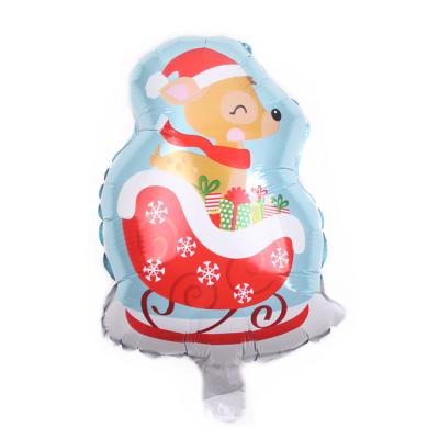 China Party Mini Christmas Tree Christmas Snowman Balloon Party Layout Balloon Foil Balloon for sale