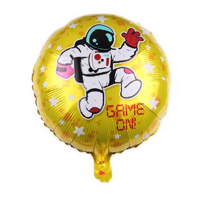 China New Astronaut Movie Theme Party Space Dancing Student Balloons Aluminum Outdoor Party Birthday Party Decorative Balloons for sale