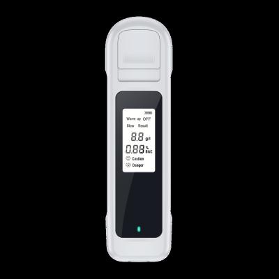 China ABS+PC Hot Selling Breath Alcohol Tester Portable LCD Digital Display High Accuracy Alcohol Analyzer for sale