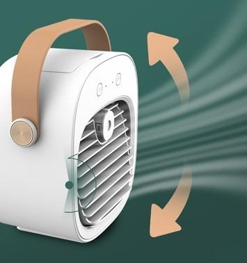 China Hand Free/Rechargeable Desktop Fan USB Air Humidifier Mist Spray Water Cooling Fan Water Cooling Mini Portable Mini Air Cooler for sale