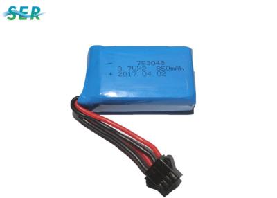 Китай Батарея 7.4V 753048 2S 850mAh трутня вертолета RC игрушки с соединителем PCM XH/JST/SM продается