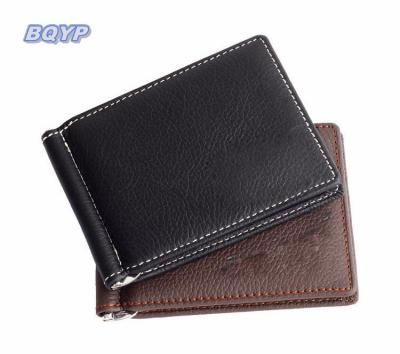 China 2018 Slim Leather Clip Wallet Mini Money Coin Purse Wallet for sale