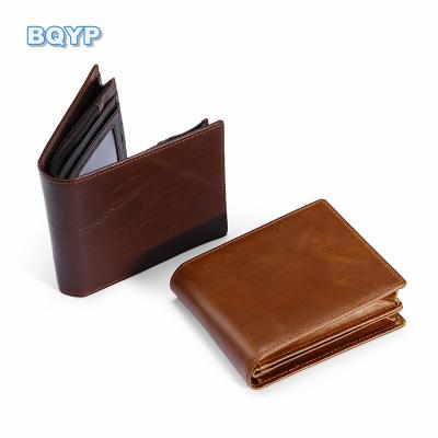 China Hot Selling Vintage International Multi Card Holder Wallet Smart Wallet For Men for sale