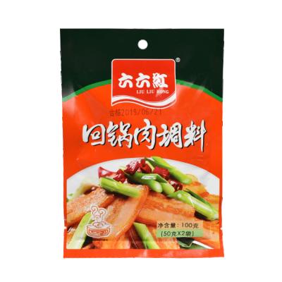 China Cooking Sichuan Food Double Cooked Hot Pork Slices Condiment Pot Seasoning Pack for sale