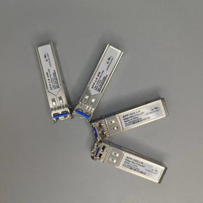 China Fiber patch cord manufacture 1.25G SFP LX SM 1310nm 10KM,SM,DDMI single mode sfp fiber transceiver module for sale