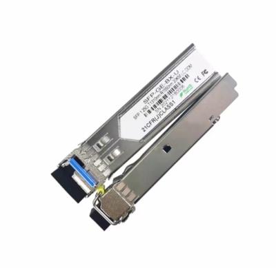 China Fiber patch cord manufacture 100g qsfp28 2km 10km 40km 80km  optical fiber coupled module Wavelength 850/1310nm Optical Sfp Transceiver for sale