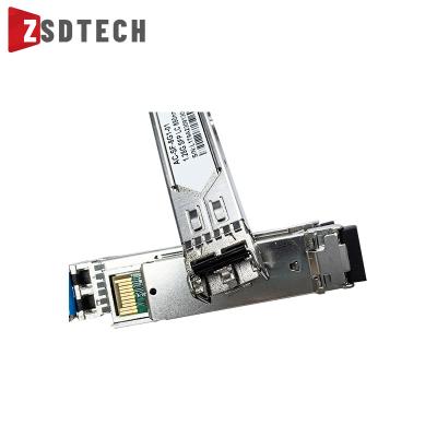 China Fiber patch cord manufacture Fiber Optic Indoor Patch Cord Optical Multiplexers Glc-Sx-Mmd 1.25Gbps 550M 850Nm Lc Sfp Mode   Fiber  Module 10G Media Converte for sale