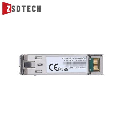 China Applicable to data center and campus networks Transceiver Module 10G BiDi SFP+ 1330nm-TX/1270nm-RX 10-km DOM Simplex LC SMF    XG-SFP-LR10-SM1330-BIDI-I for sale