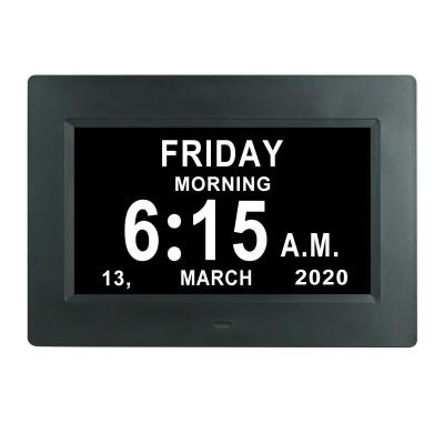 China Calendars Top Sell Small Desk Elderly Memory Loss Digital Day Calendar Clock &Table 7