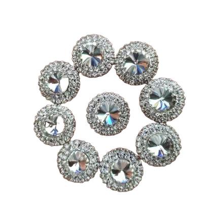 China Rhinestone Crystal Glitter Decorations, Brooches Crystal Embellished Flatback for sale