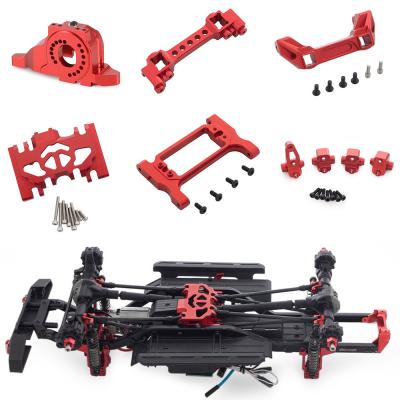 China Vehicles & Remote Control View Axle Parts China OEM Precision Aluminum Alloy Rising Gate Toys 1/10 RC Crawler Metal TRX4 Model Accessory for sale