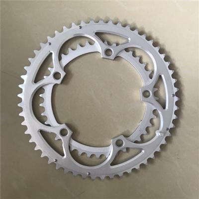 China Road Bicycle Bike Chaining Alloy MTB Parts 7/8/9/10 Speed ​​3/32 130 BCD 53T 39T Double Disc Crown Sprockets Road Sprockets for sale