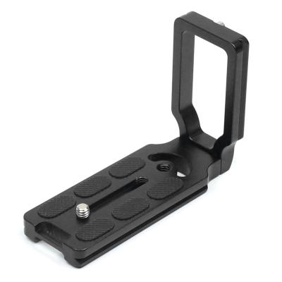 China China Supplier Universal DSLR Aluminum Quick Release Reinforced Steel L Shape Bracket For Camera for sale