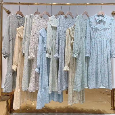 China Cheap Used Clothing Modest Dresses Ladies High Quality Promotion Stock Cotton for sale