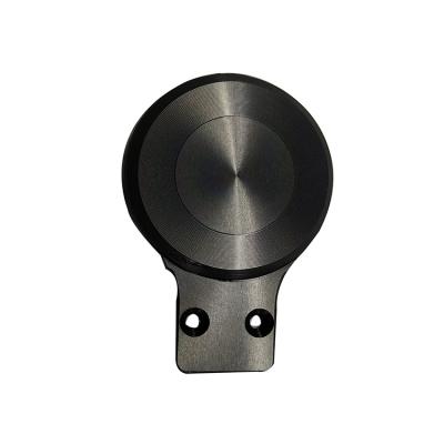 China Machinery Parts Cheap And Sophisticated Black Anodized Machining Aluminum Gear CNC Turning Part for sale