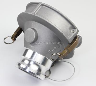 China Oil Tanker Aluminum 4 Inch API Camlock Aluminum Reducer Coupling for sale