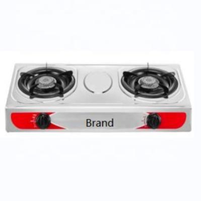 China Hotel LPG Gas Stove Low MOQ Wholesale Double Burner Gas Stove for sale