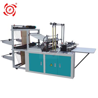 China Automatic Biodegradable Supermarket Ice Drawstring Waste T-shirt Bag Making Machine Price for sale